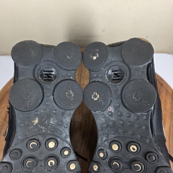 Nike Shox NZ Mens Black And White Size 10.5 Shoes Sneakers 501524-091 - Picture 9 of 10